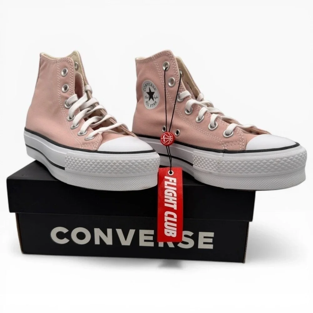 Converse Chuck Taylor All Star Platform Hi Pink Rose‎ Women's 6 Box